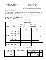 Đề thi Học kì 1 Ngữ văn 11 năm 2024-2025 trường THPT chuyên Hoàng Văn Thụ (Hòa Bình)